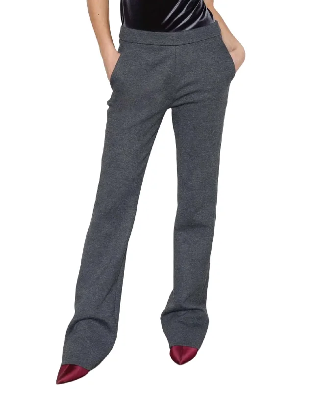 Online Boutiques Clothing Blessing Pant In Grey Mixte