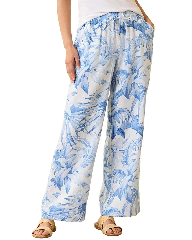 Casual Chic Tommy Bahama Palma Paradise High-Rise Linen Pant