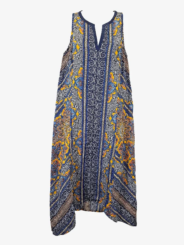 Laid-Back Elegance Tommy Bahama Mediterranean Vacation Maxi Dress Size S