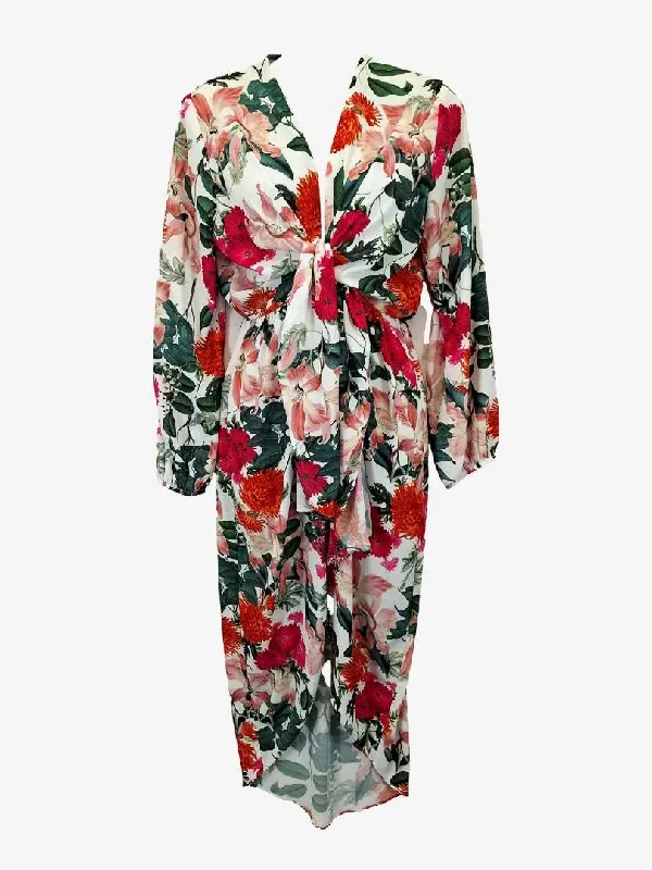 New Styles Just In Sheike Dreamy Bouquet Cocktail Midi Dress Size 8