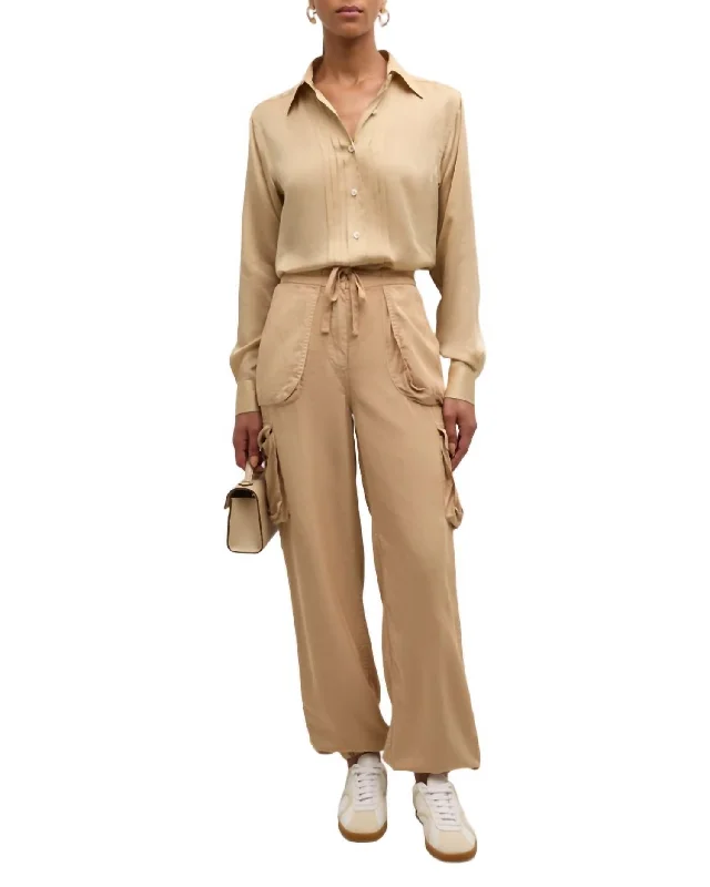 Women's Clothing Stores Santa Cruz Cargo Pant In Khaki