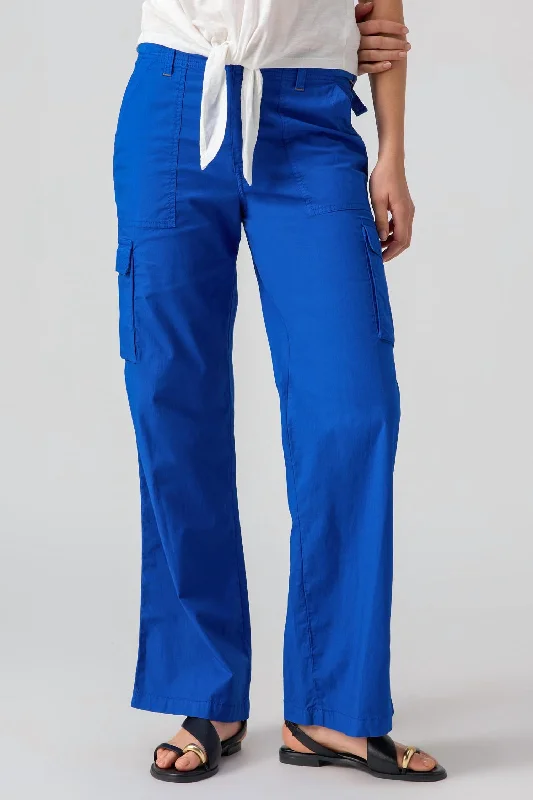 Sophisticated Fashion Reissue Cargo Pant In Ocean Blue