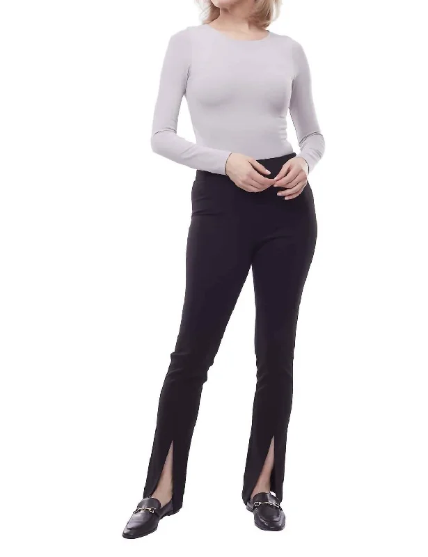 Women's Clothes Blake Solid Ankle Pant In Black