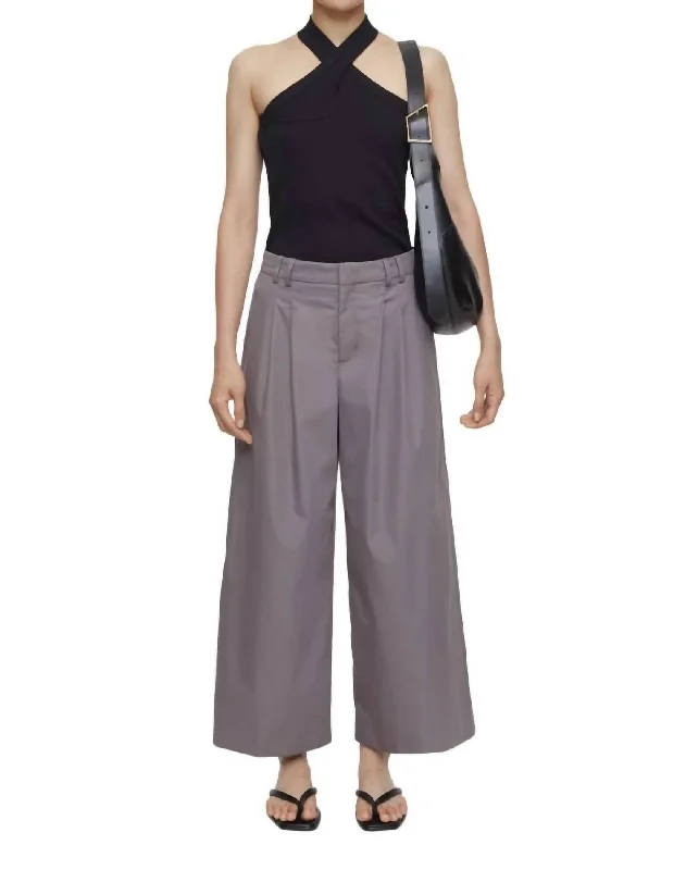 Trendy Outfits For Ladies Trona Pant In Stromboli Grey