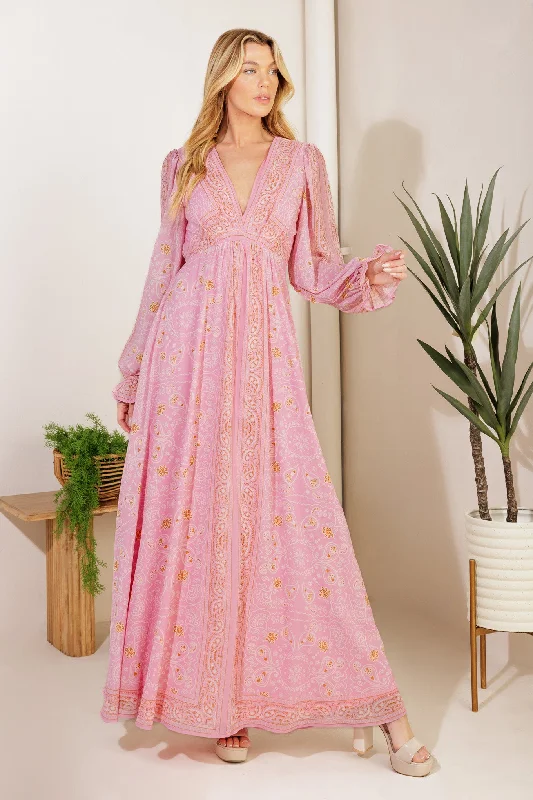 Clearance Sale Online RIPPLES OF TIME WOVEN MAXI DRESS