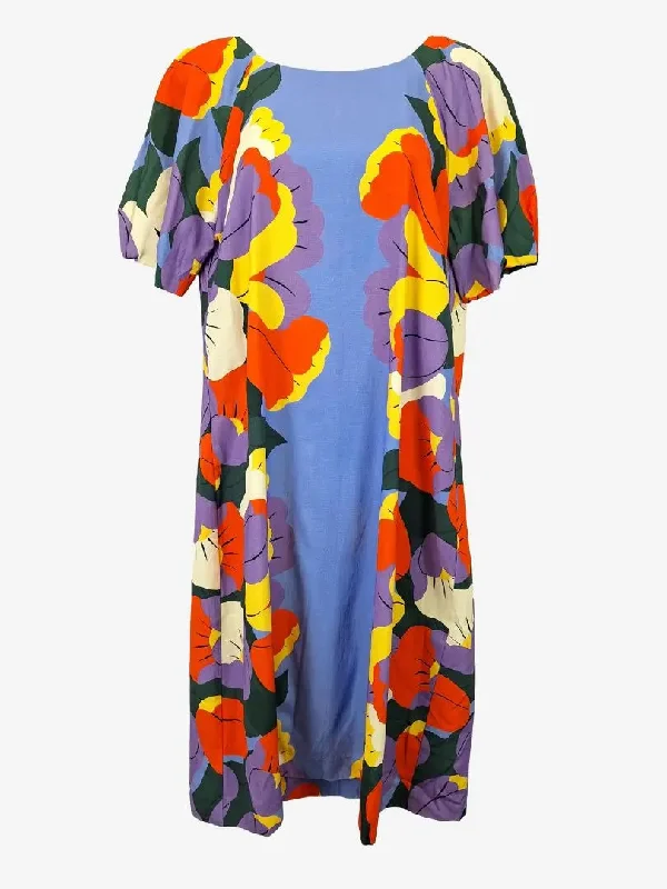 All Season Basics Discount Gorman Bouquet Balloon Midi Dress Size 10