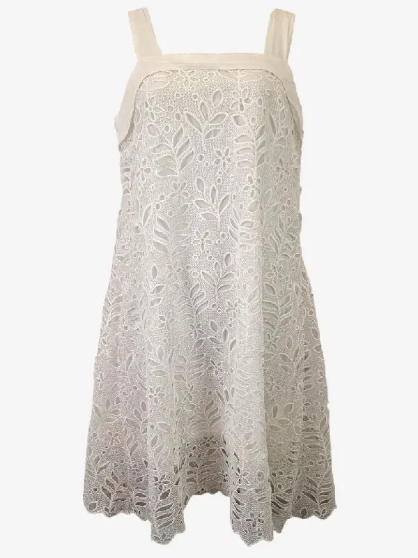 Special Offers, Don't Miss Country Road Delicate Embroidered Summer Midi Dress Size 14