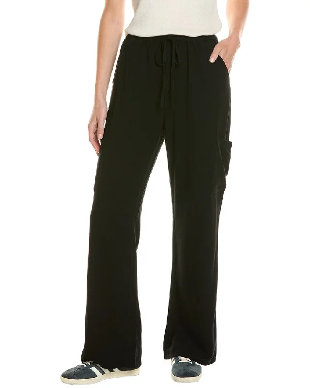 Outlet Clothing MEIVEN Linen-Blend Pant