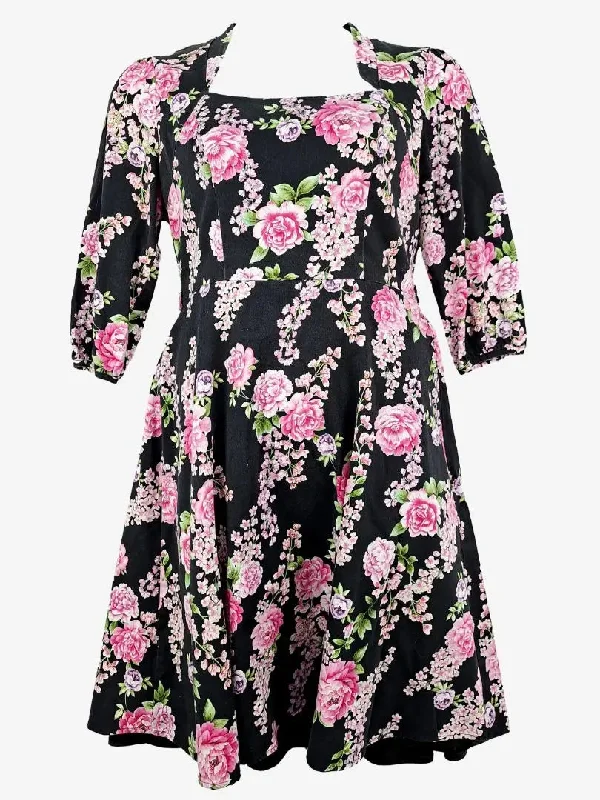 Limited Time Offers Review Sweet Rose Princess Midi Dress Size 14