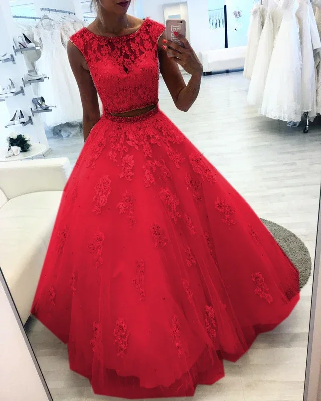 Sale Clothes Online Red Wedding Dresses Ball Gown Prom Gowns Floor Length Prom Dress    cg20169