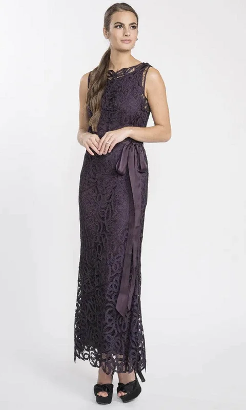 Timeless Elegance Redefined Soulmates D1312 - Crochet Sleeveless Long Dress Gown