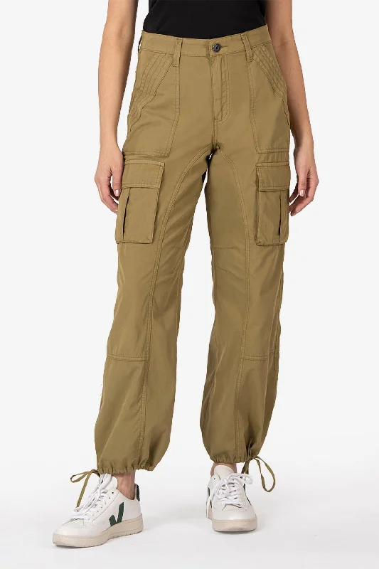 Versatile Outfits Erika Utility Pant In Olive