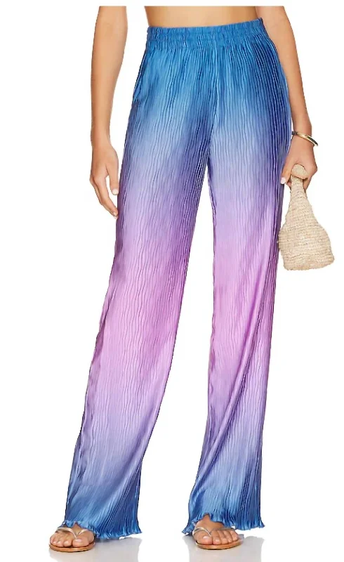 Enjoy Discount Women's Dante Ombré Wide Leg Pant In Lilac Ombre