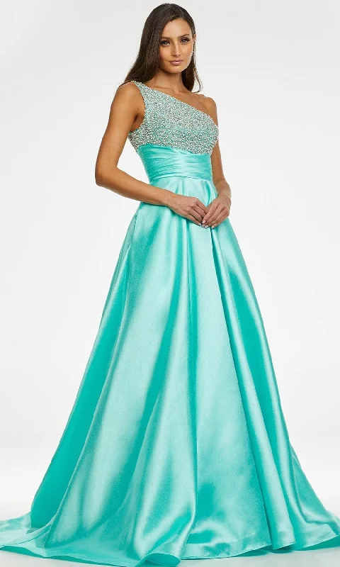 Chic Trends For The Fashion Savvy Ashley Lauren - 11149 Beaded Bustier Taffeta Gown