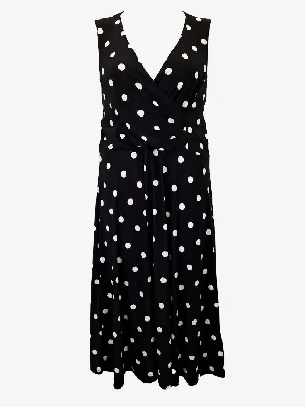 Mega Sales Khoko Dainty Polka Dot Midi Dress Size 16