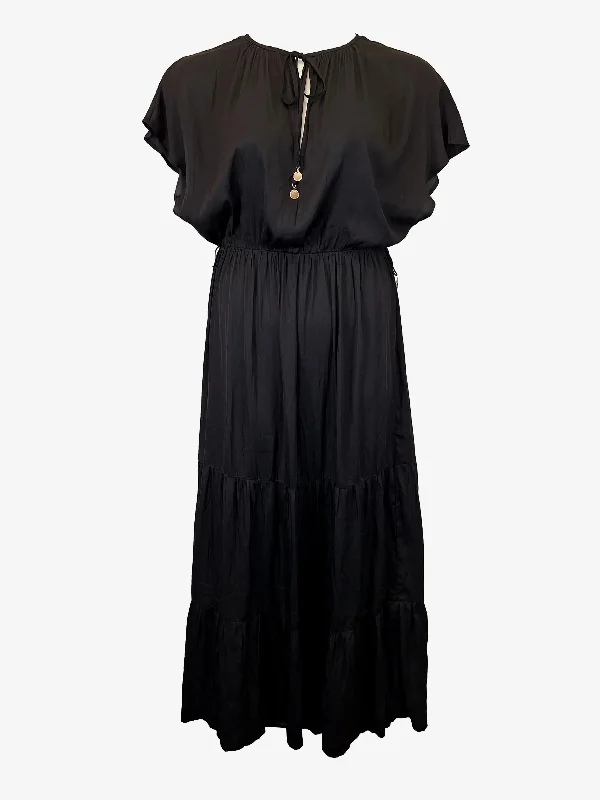 Women's Online Boutique The Fated Elegant Evening Tiered Maxi Dress Size 12