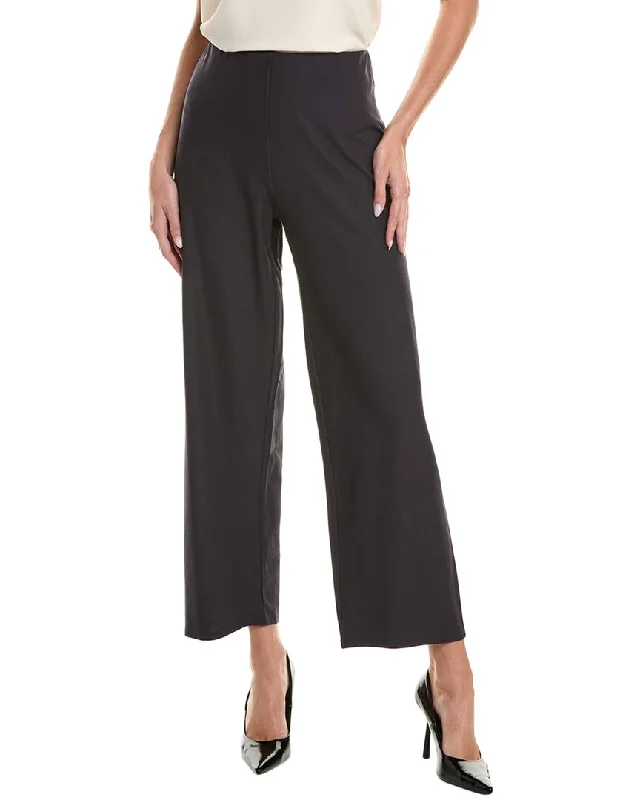 Minimalist Style EILEEN FISHER High-Waist Straight Ankle Pant