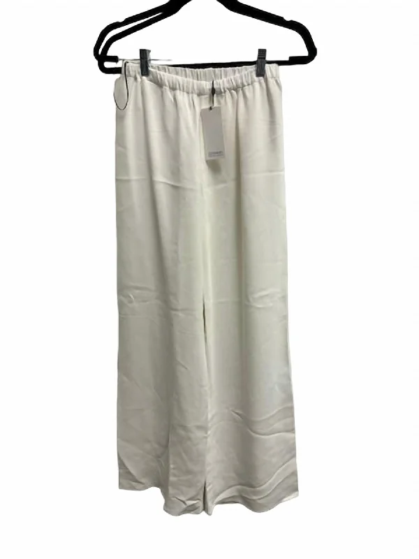 Outfits For Girls Women's Pull On Wide Pant In White