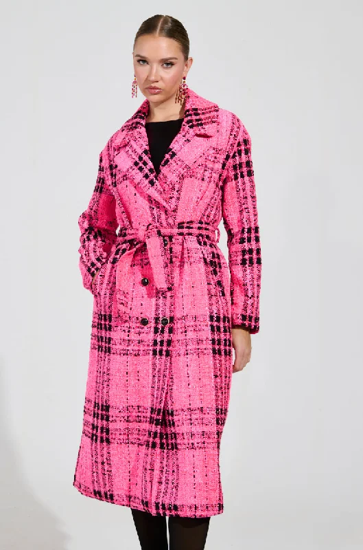 Stay Ahead In Style SAINT JAMES TWEED TRENCH