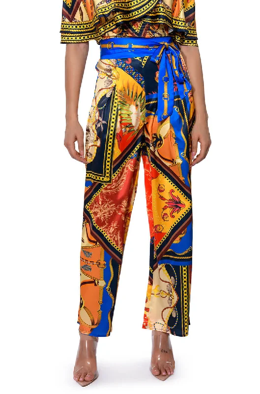 Women Wear Brands EZRA PRINTED PALAZZO PANT