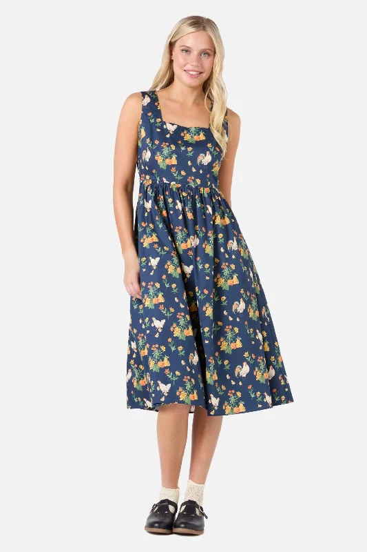 Fresh Styles, Fresh Deals Chickens Midi Dress