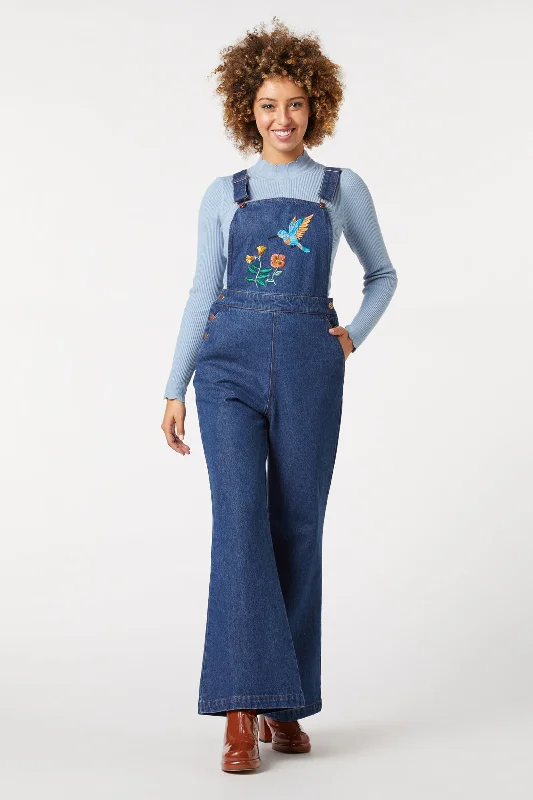 Daily Deals Sweet Nectar Embroidered Overall