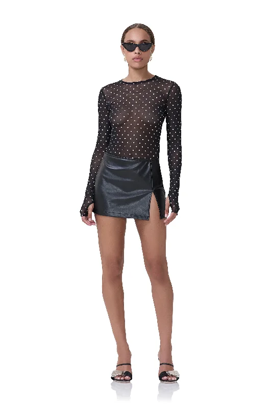 Special Offers, Don't Miss Olivia Mini Skirt - Noir