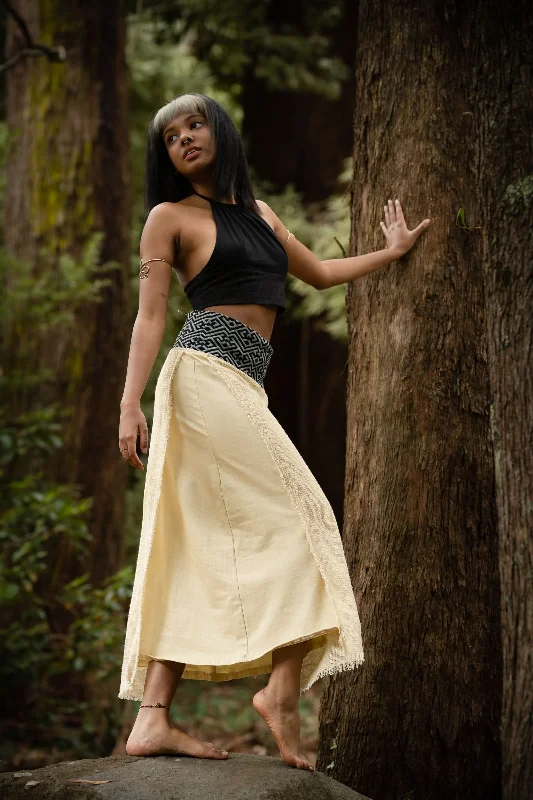 Fashion Forward, Function First Kyote Long Skirt - Yellow