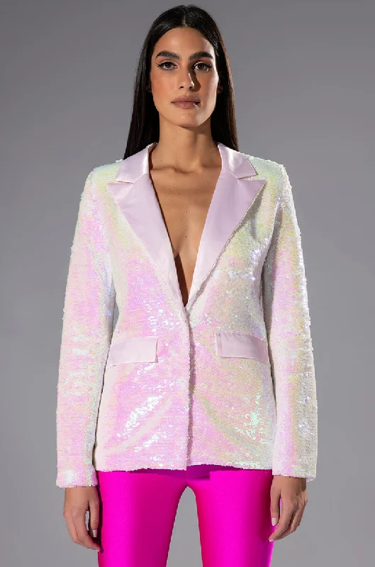 Stylish Savings THIS IS FOR THE BDAY GIRL SEQUIN BLAZER