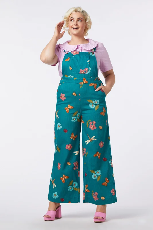 Eco Friendly Fashion Sale Serena Flora Overalls