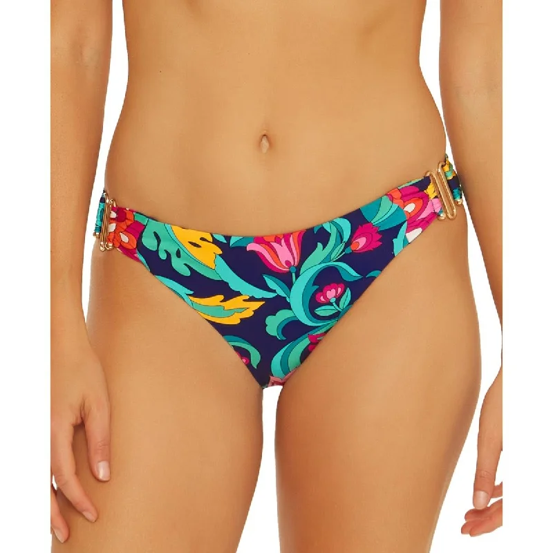 Trendy Outfits For Ladies Womens Printed Hipster Swim Bottom Separates