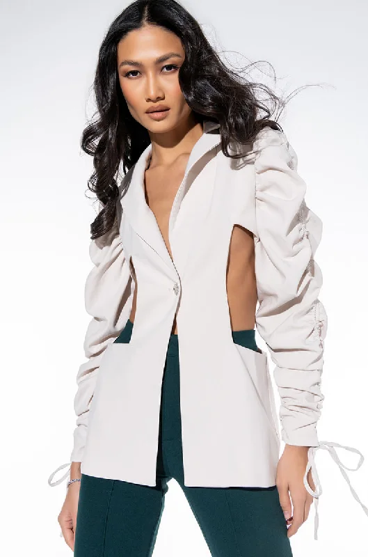 The Latest Trends EXTREME CUT OUT SPRING SETTER BLAZER