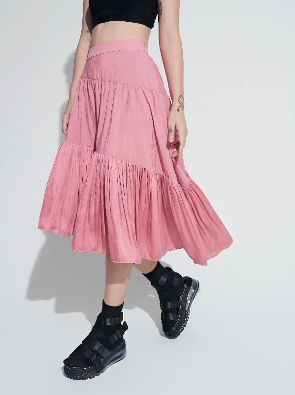 Snag Fabulous Fashion Bargains Asymmetric Hem Dolly Skirt