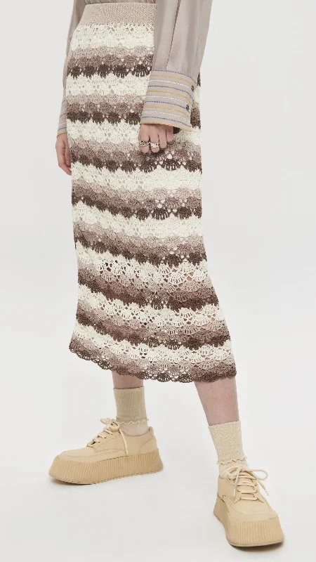 Brand Name Clothing Discount Extravaganza Hand Crochet Skirt