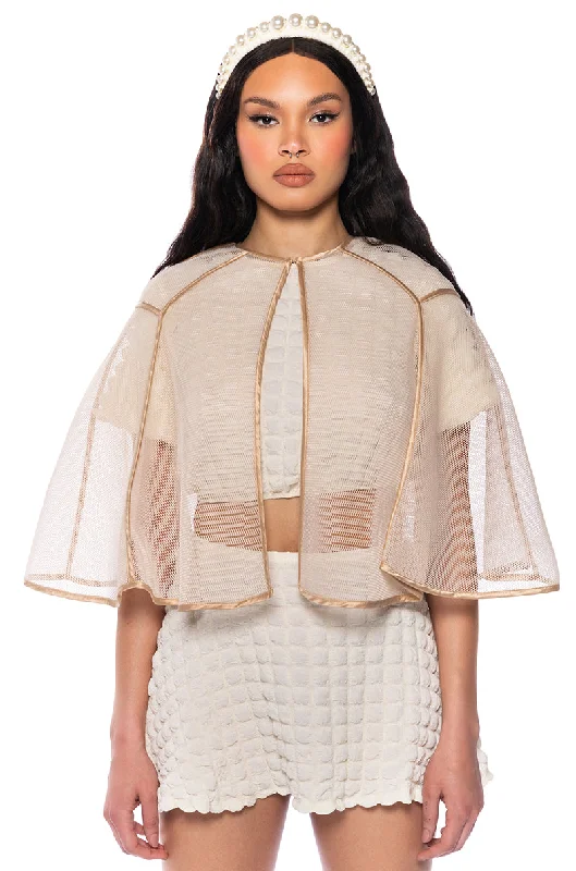 Clearance Sale, All Cheap FIT FOR A QUEEN MESH CAPE