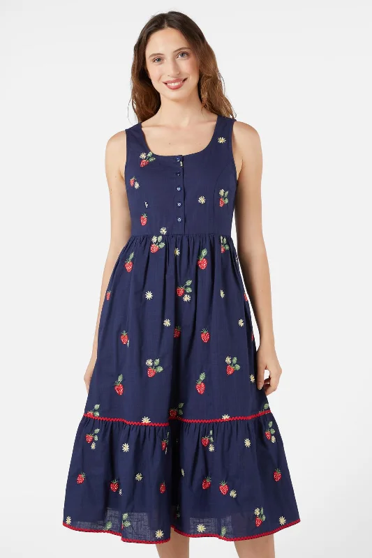 Eclectic Style Wardrobe Sweet Jam Embroidered Dress