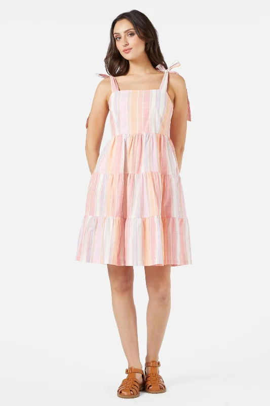 Chic Trends Unveiled Lyvia Stripe Sundress