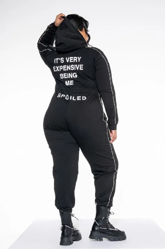 Discount Extravaganza PLUS VERY SPOLILED LONG SLEEVE JUMPSUIT