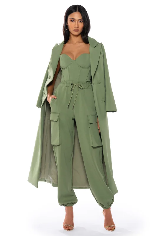 Clothes For Women COCOA BUTTER SCUBA TRENCH