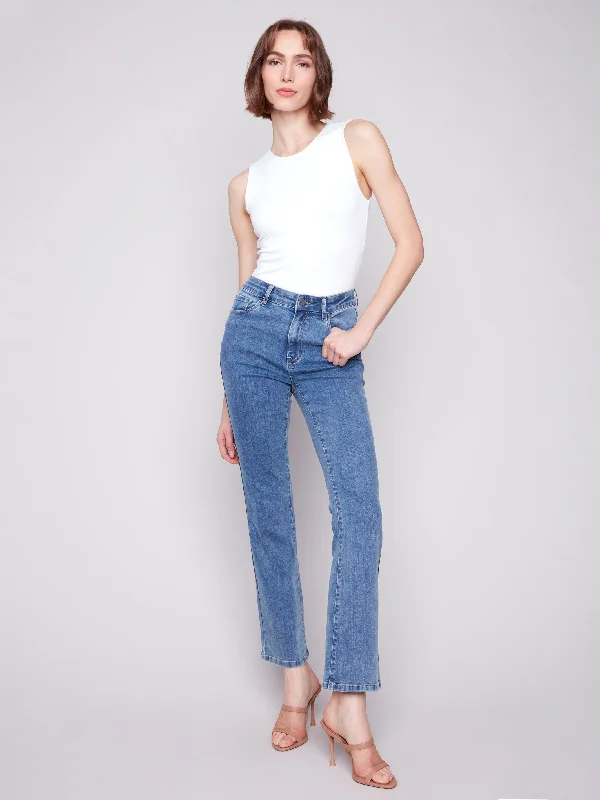 Sale Event, Prices Rock Celine Flare Leg Jeans - Medium Blue