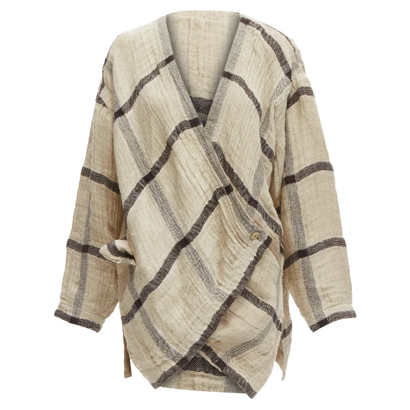 Sale On Clothing Issey Miyake wrap oversized crinkle coat