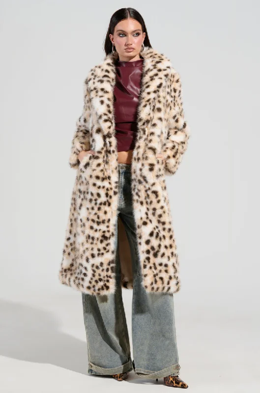 Special Offers, Don't Miss ONE OF ONE FAUX FUR TRENCH