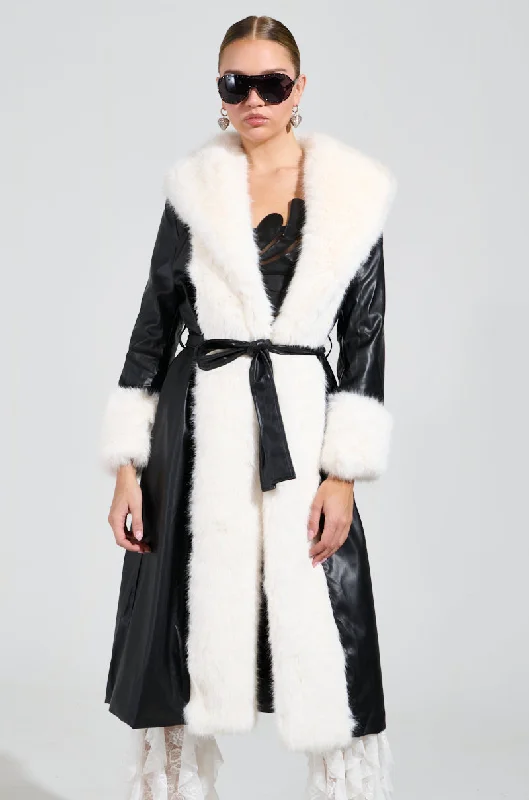 Get The Latest Trends CANT GET ENOUGH FUR TRENCH