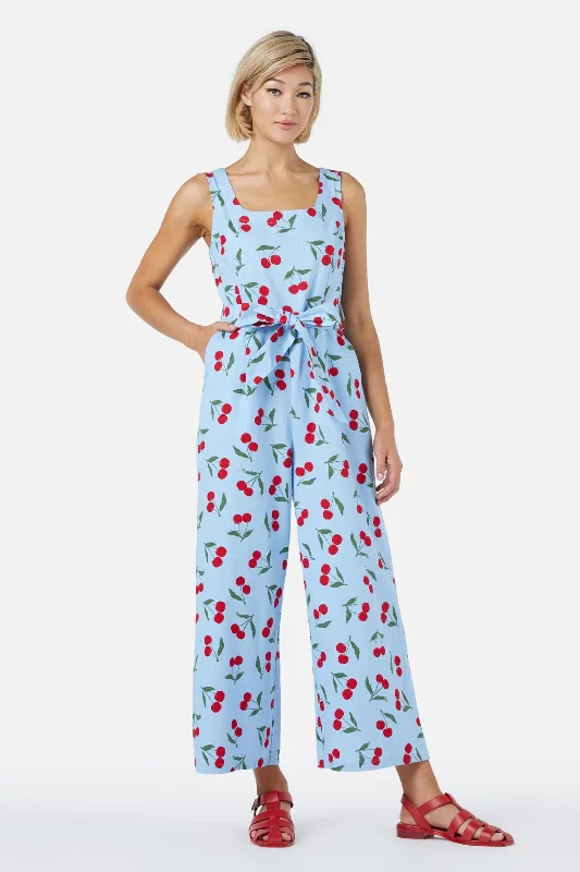 Effortless Chic Apparel Cherry Girl Jumpsuit