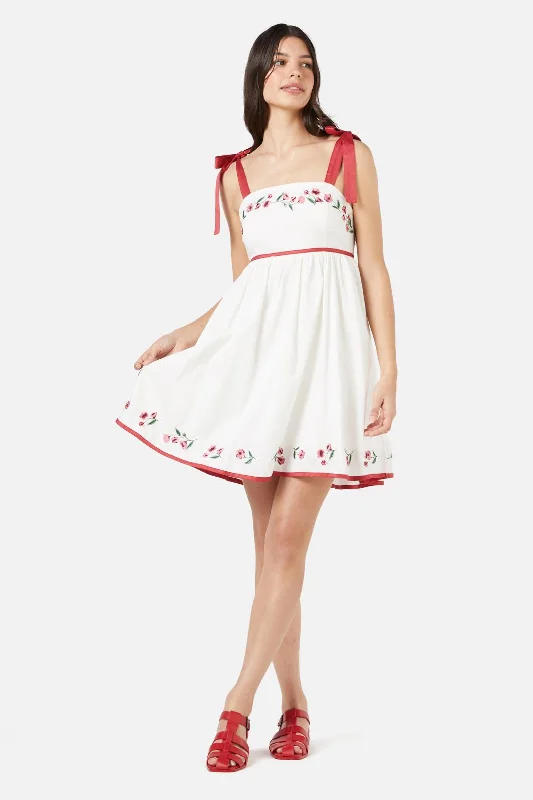 Weekend Exclusive Poppy Embroidered Dress