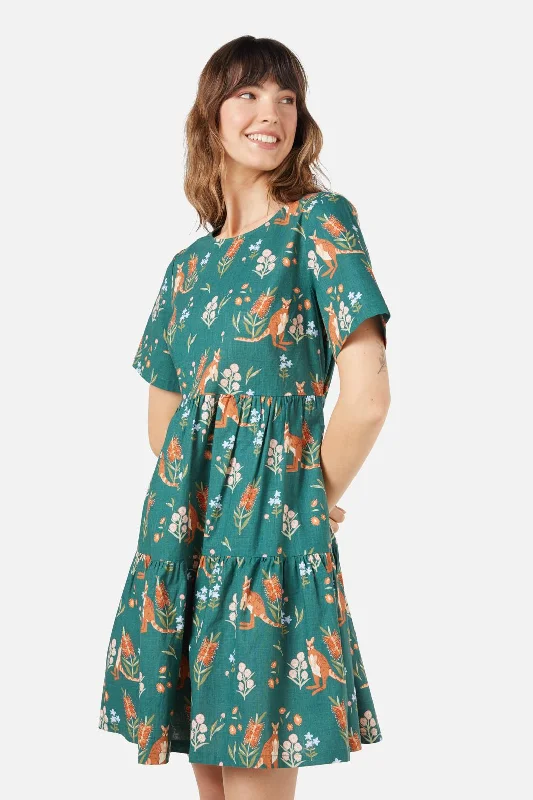 You'Ll Love Us Because Rock Wallaby Smock Dress